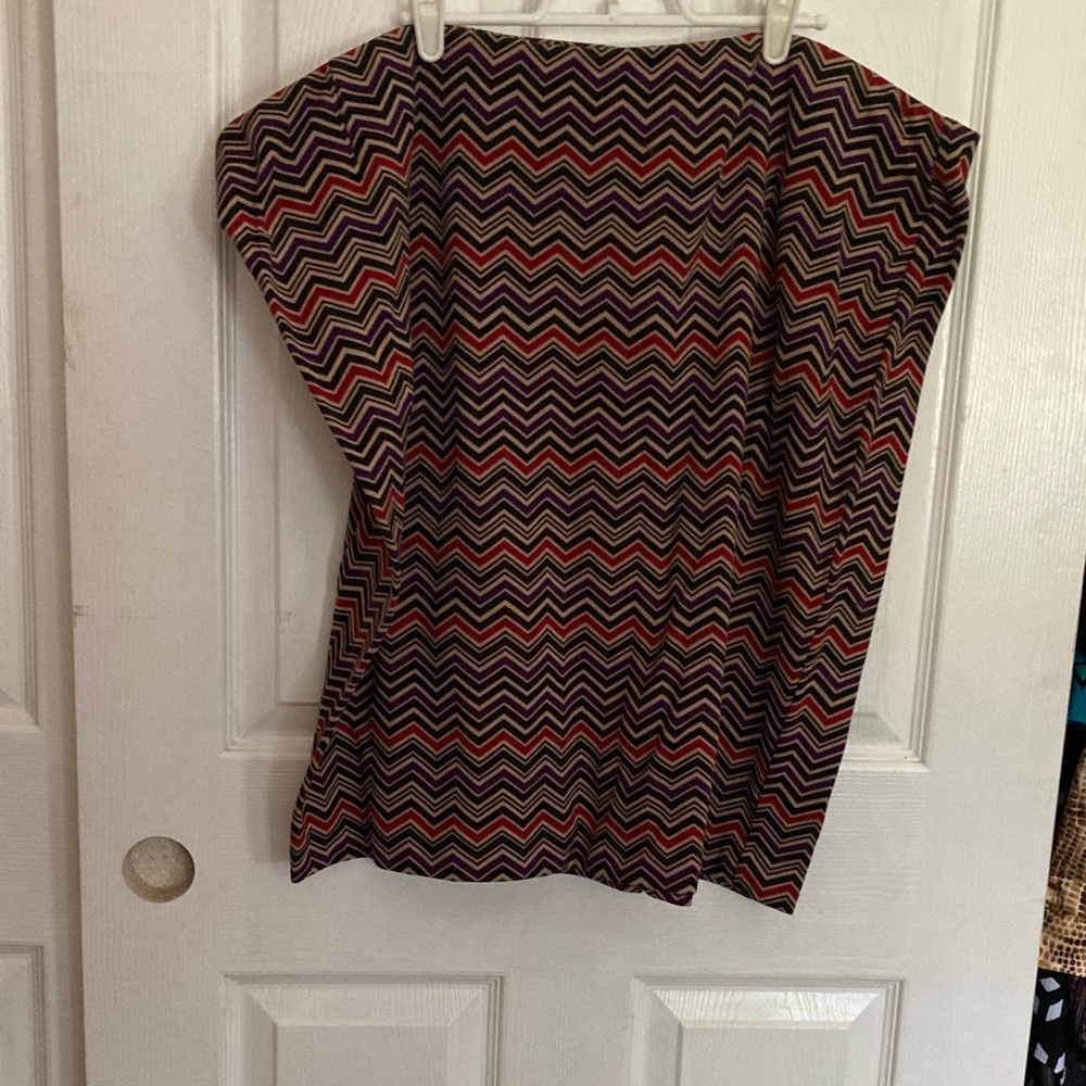 Chevron Patterned Women's skirt